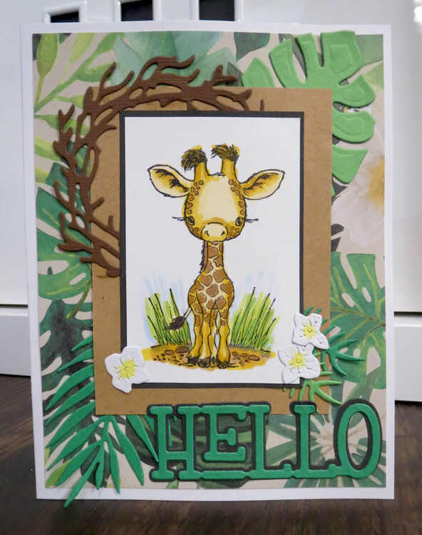 Little Giraffe Card