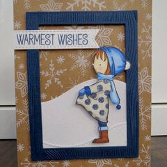 Blue Warmest Wishes