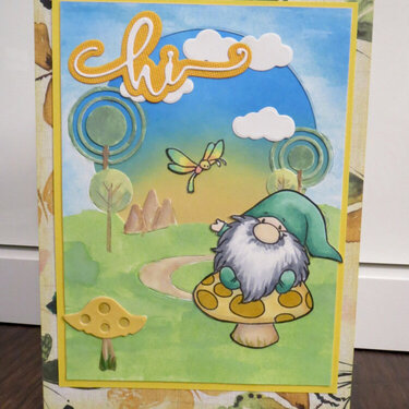 Hi Gnome Card