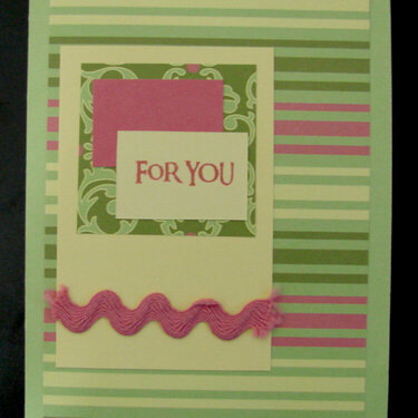 Close to My Heart Card