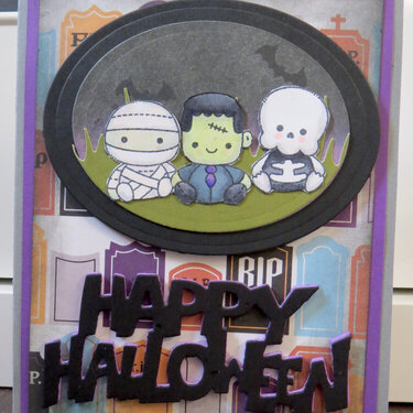 Kiddie Halloween Card