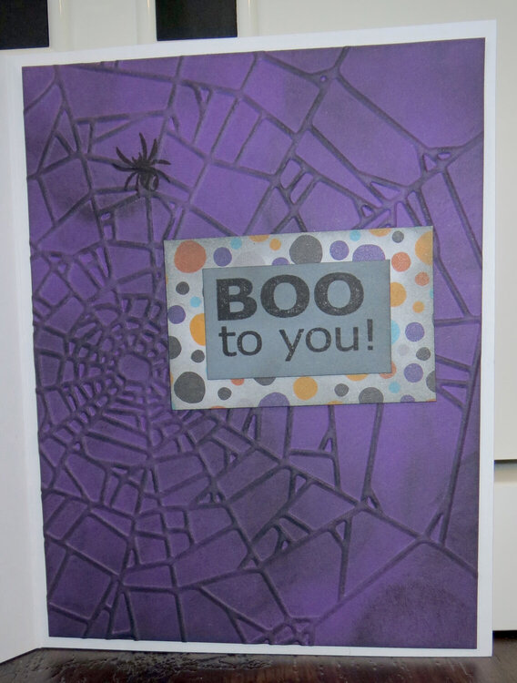 Kiddie Halloween Card - inside