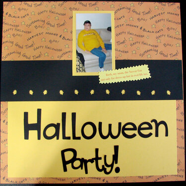 Halloween Party 2007 MOM