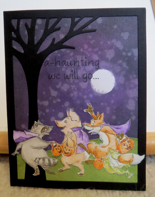 Halloween Card - Critters 1