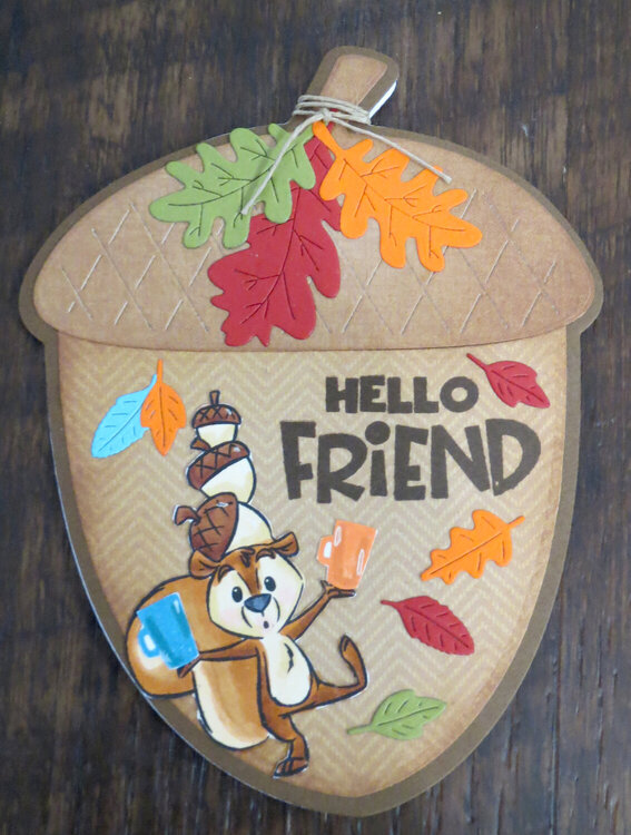 Hello Friend Squirrel Card 2