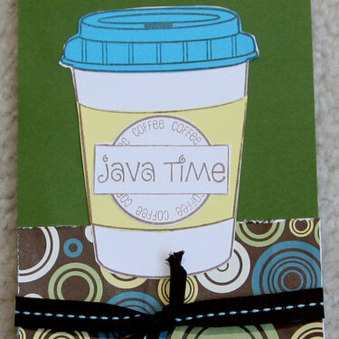 Java Time card sent to Operation Write Home