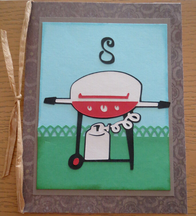 Grill card for Father&#039;s Day