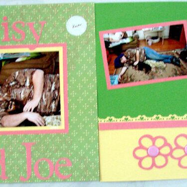 Easter - Daisy and Joe 2008