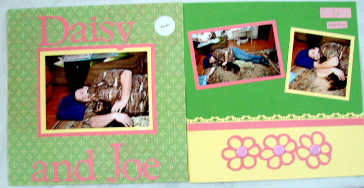 Easter - Daisy and Joe 2008