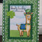Llama St. Patrick's Day card 3