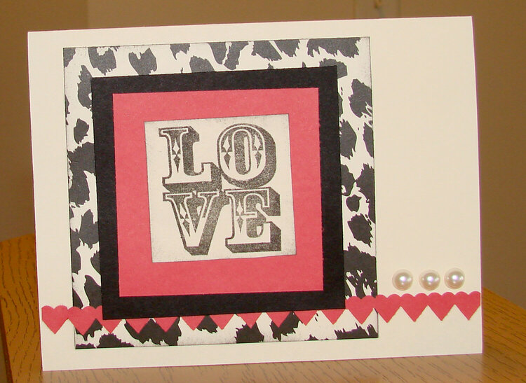 Love card for Operation Write Home