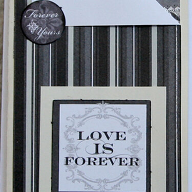 Love is Forever card for Operation Write Home