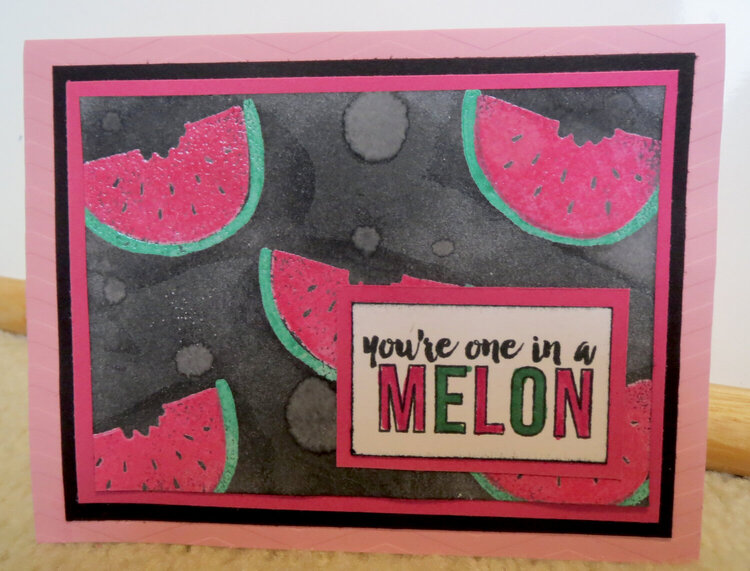 One in A Melon card 1