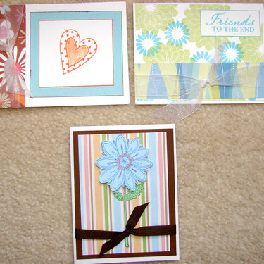 Misc. Cards sent to Operation Write Home in April