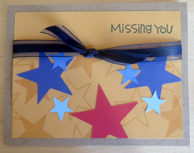 Missing You card for Operation Write Home