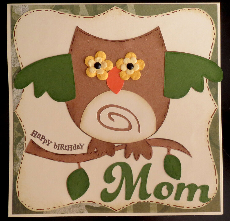 Mom&#039;s Birthday Card