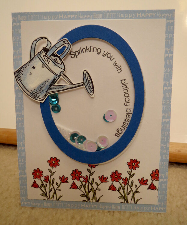 Mom&#039;s Birthday card - Shaker Card