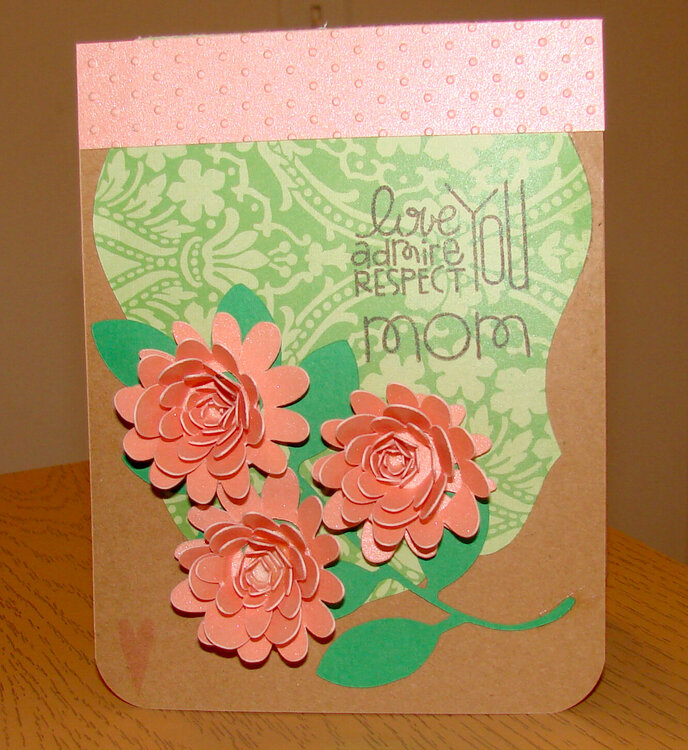 Mother&#039;s Day Card for MOM without bow