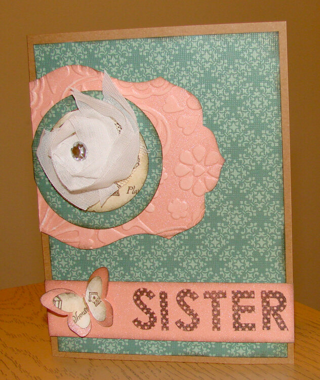 Mother&#039;s Day card for sister