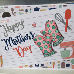 Mother's Day Card (Oven Mitts)