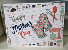 Mother's Day Card (Oven Mitts)