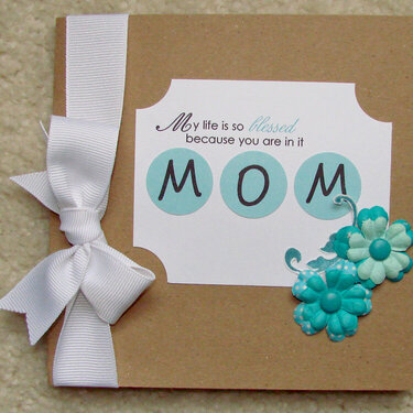 Mother&#039;s Day Card for my mom