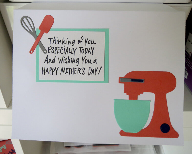 Mother&#039;s Day card - inside
