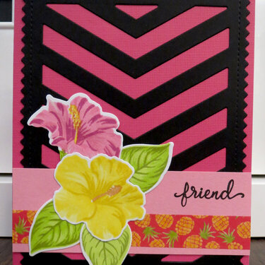 Pink Friend Mother's Day card 1