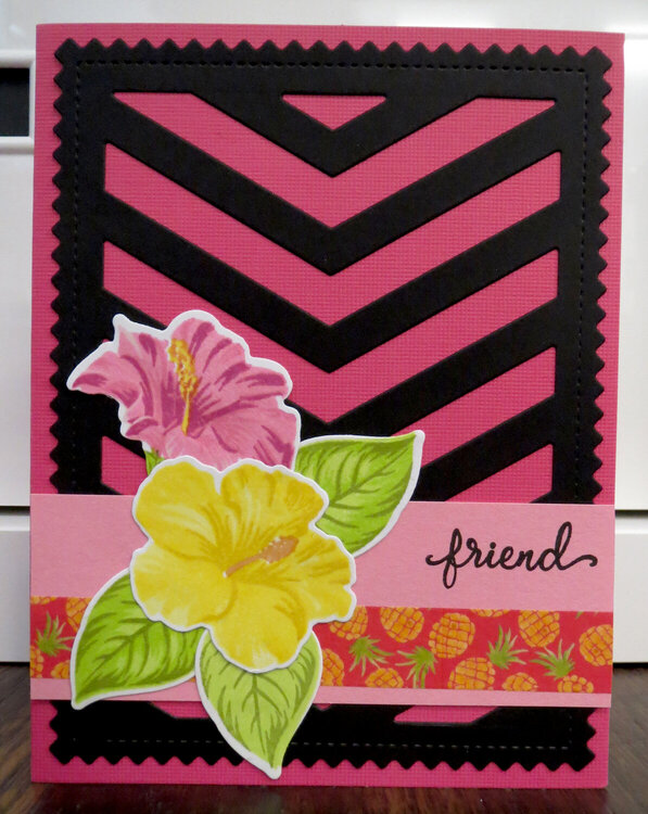 Pink Friend Mother&#039;s Day card 1