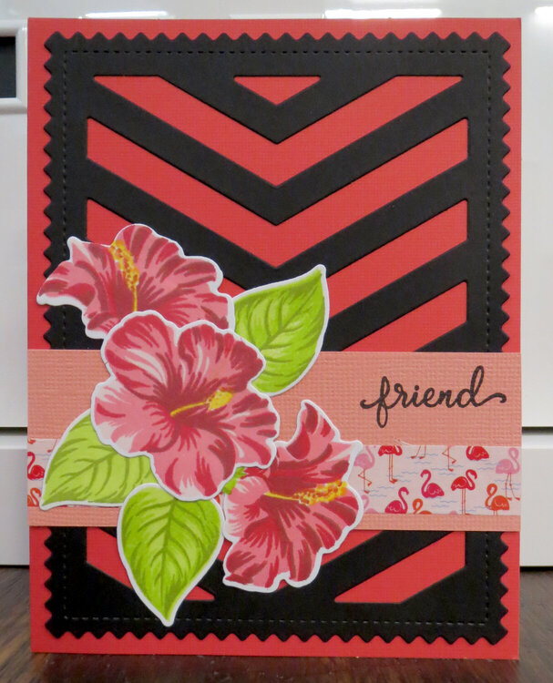 Red Friend Mother&#039;s Day card - Tammy