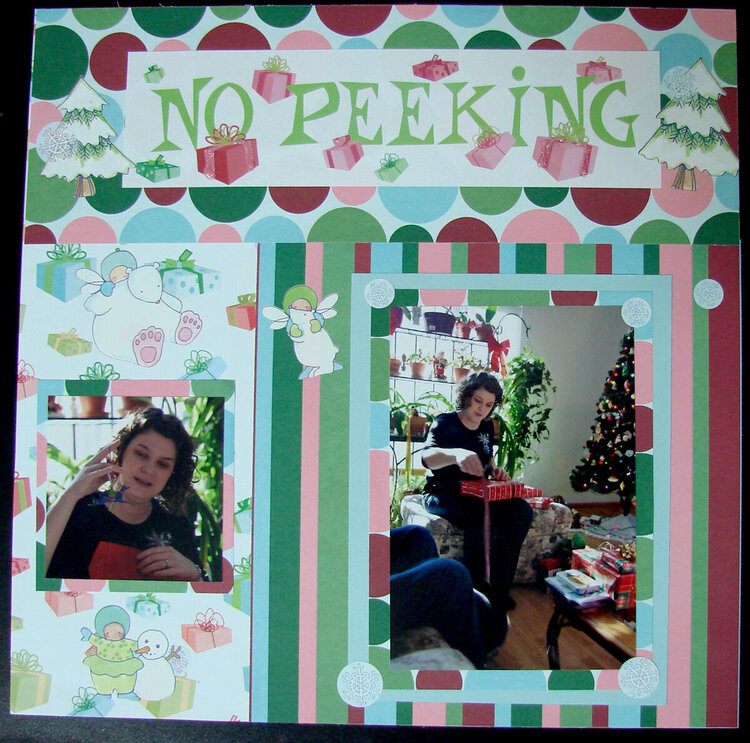 No Peeking Jen Christmas 2007