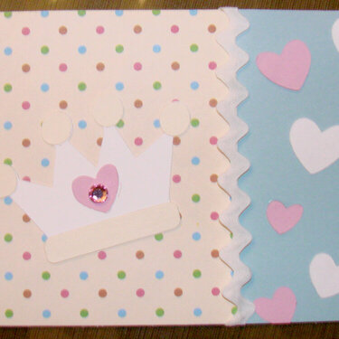Operation Write Home Crown with hearts card
