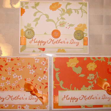 Orange Mother&#039;s Day cards sent to Operation Write Home