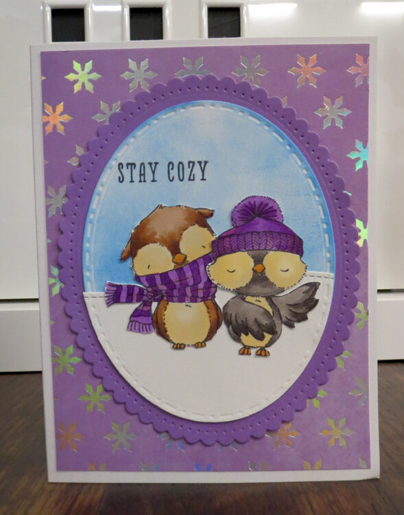Owl card 2