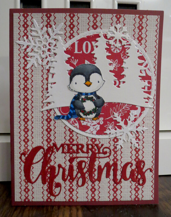Penguin Christmas Card 1