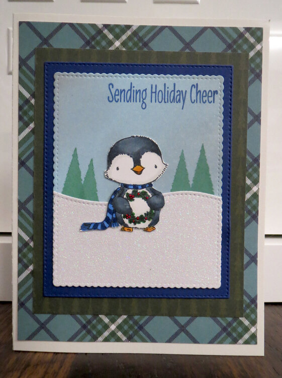 Penguin Christmas Card 2