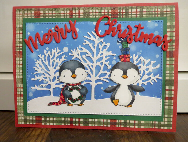 Merry Christmas penguins 1