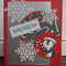 Penguin and snowflake Christmas Card 3