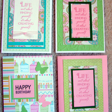 Life cards for Operation Write Home