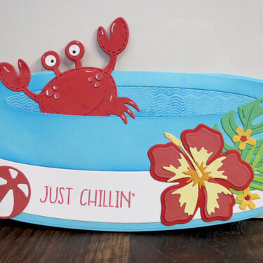 Crab in Pool card