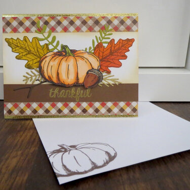 Thankful Card with envelope