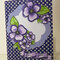 For You card with flowers