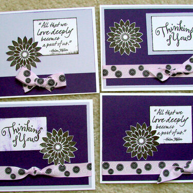 Purple cards