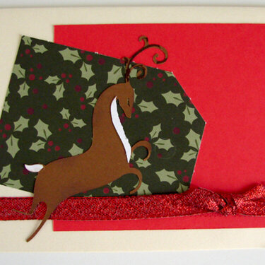 Reindeer Card 2