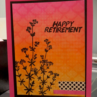 Happy Retirement Card (Barb)