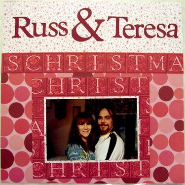 Russ and Teresa on Christmas Eve 2007