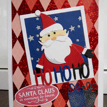 Santa Ho Ho Ho card