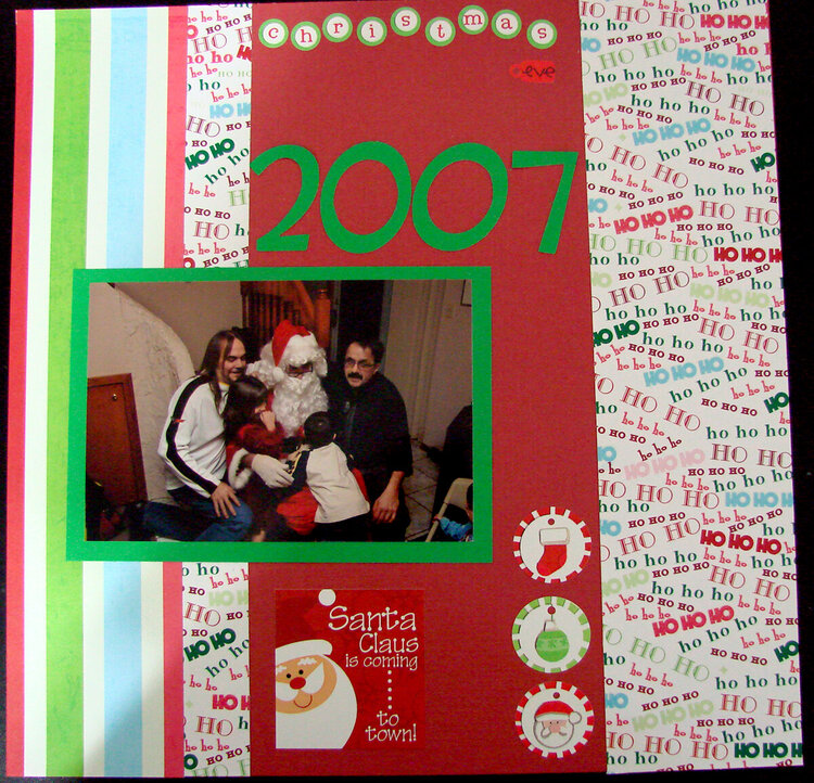 Christmas Eve 2007 Santa
