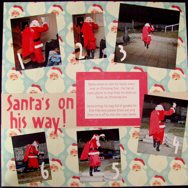 Santa&#039;s On His Way