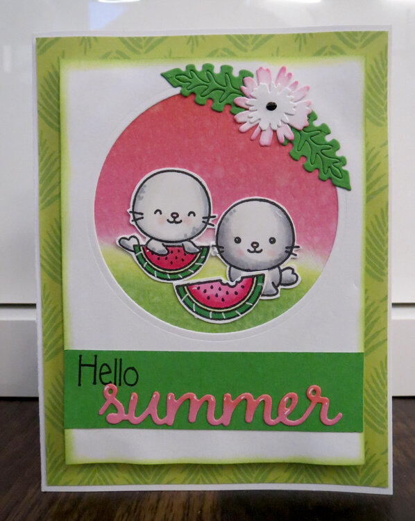 Summer Seal Card 4